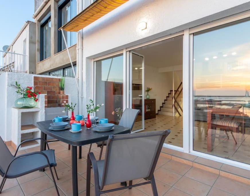 Merce 30-Amplia Casa De Vacaciones Con Vistas Al Mar Roses Exterior foto